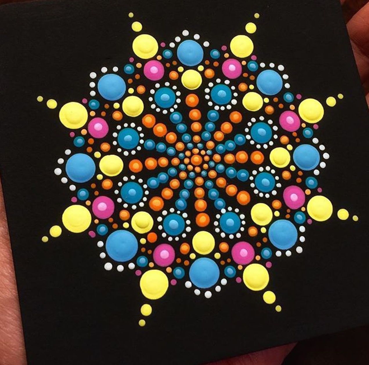 Dot mandala - dot painting