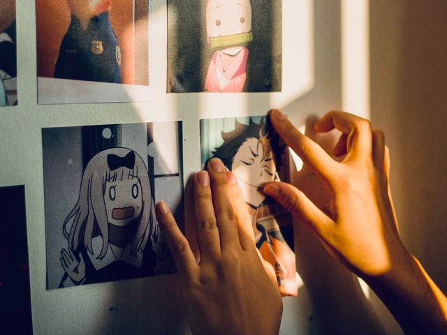 anime and manga painting