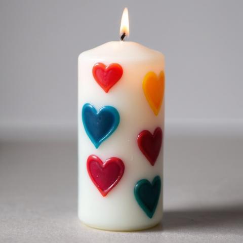 candle painting