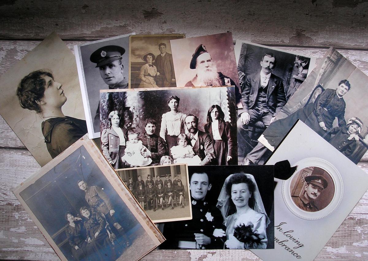 various old family pictures-pixabay